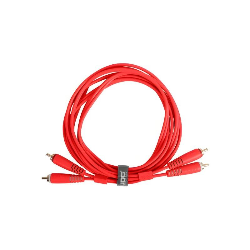 Аудиокабель UDG Set RCA - RCA Red 1,5m (U97001RD)